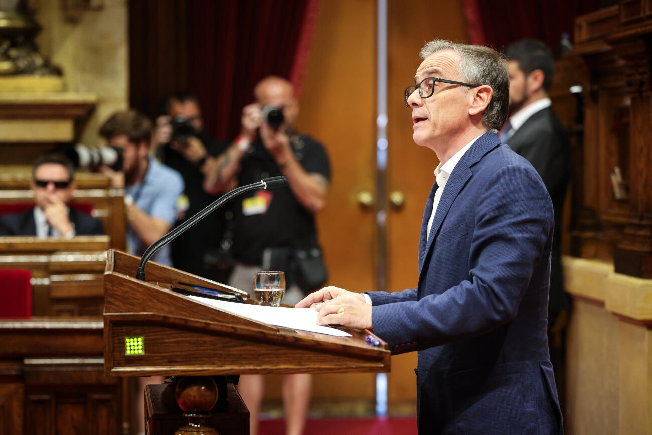 El president del grup parlamentari d'ERC, Josep Maria Jové.