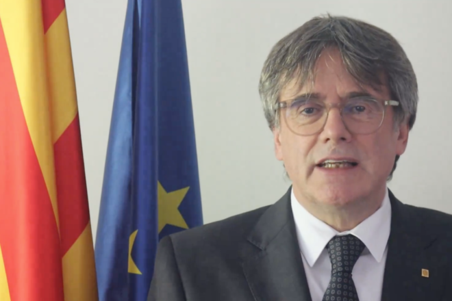 [VÍDEO] Puigdemont explica els fets de dijous: “El procés d’independència s’acabarà amb la independència”