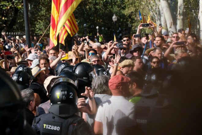 L’ANC reclama que s’investigui l’actuació policíaca al parc de la Ciutadella i que se’n depurin responsabilitats