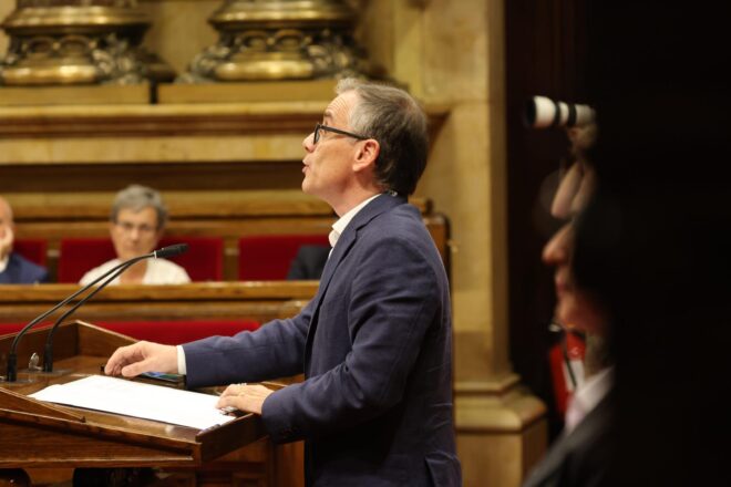 [EN DIRECTE] Jové: “Aquest és un sí amb condicions, un sí carregat de nos”