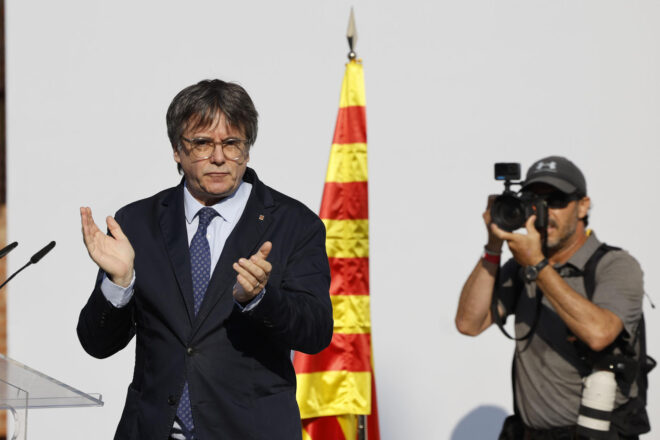 El discurs de Puigdemont: “No sé quan ens tornarem a veure, però que puguem tornar a cridar ‘Visca Catalunya lliure!’”