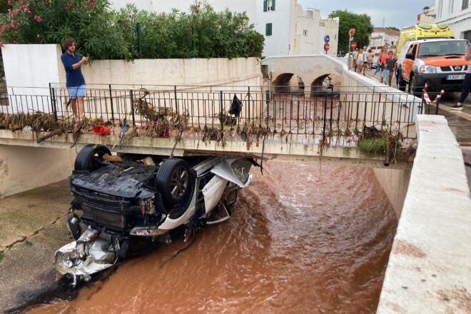 [GALERIA FOTOGRÀFICA] Així ha quedat el Mercadal després de les inundacions d’aquest migdia