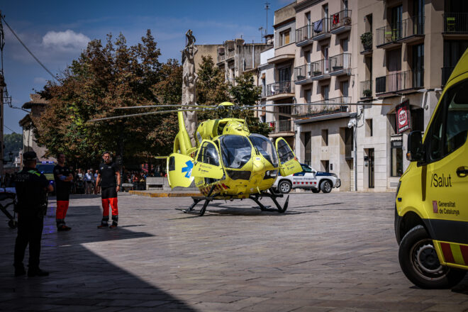 La castellera ferida ahir a Vilafranca està estable i s’espera que evolucioni favorablement