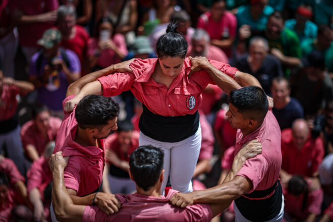 Menys del 3% dels castells tenen accidents tot i l’augment de lesions potencialment greus després de la pandèmia