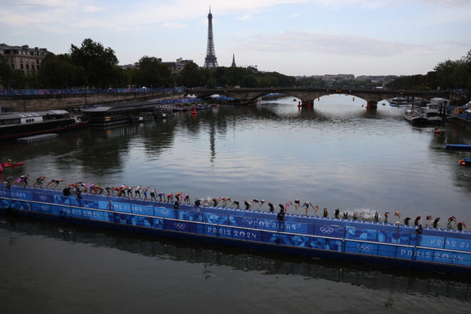 Cancel·lats els entrenaments de natació en aigües obertes al Sena enmig dels dubtes sobre la qualitat de l’aigua