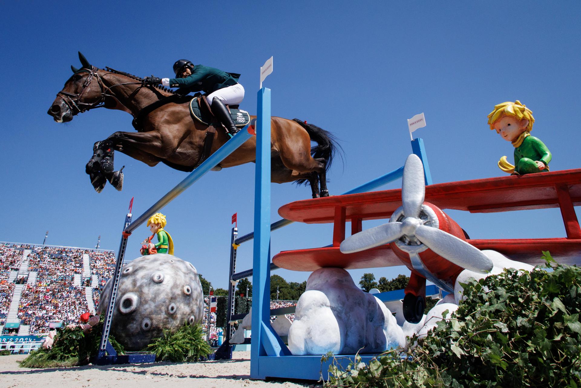 Els salts d'obstacles són una de les proves d'hípica dels jocs olímpics