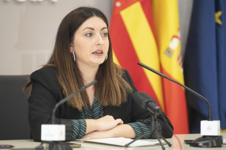 La regidora de Compromís a l'ajuntament de València Lucia Beamud, en una imatge d'arxiu (fotografia: Ajuntament de València).