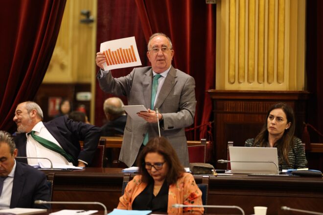 Agustín Buades deixa el grup parlamentari de Vox al Parlament de les Illes