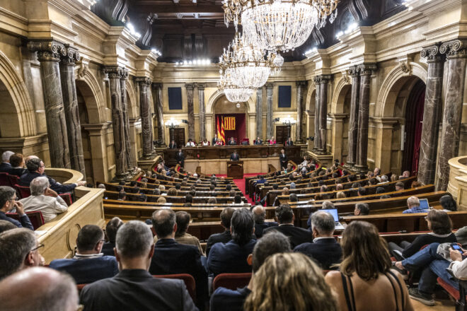 [EN DIRECTE] La junta de portaveus i la mesa es reuneixen per a valorar la suspensió del debat d’investidura