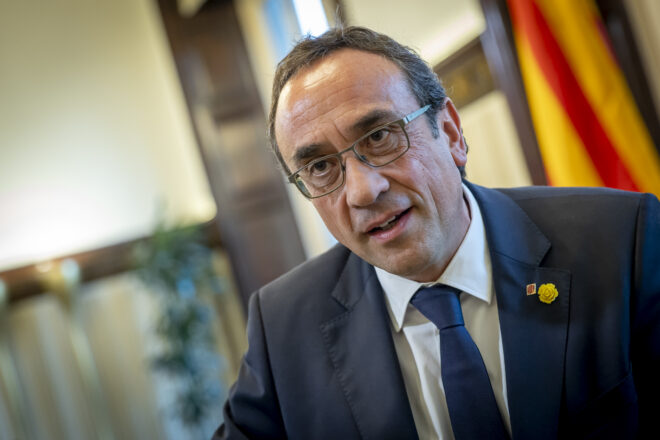 Josep Rull: “Si detenen el president Puigdemont, no puc acceptar que el ple es desenvolupi amb normalitat”