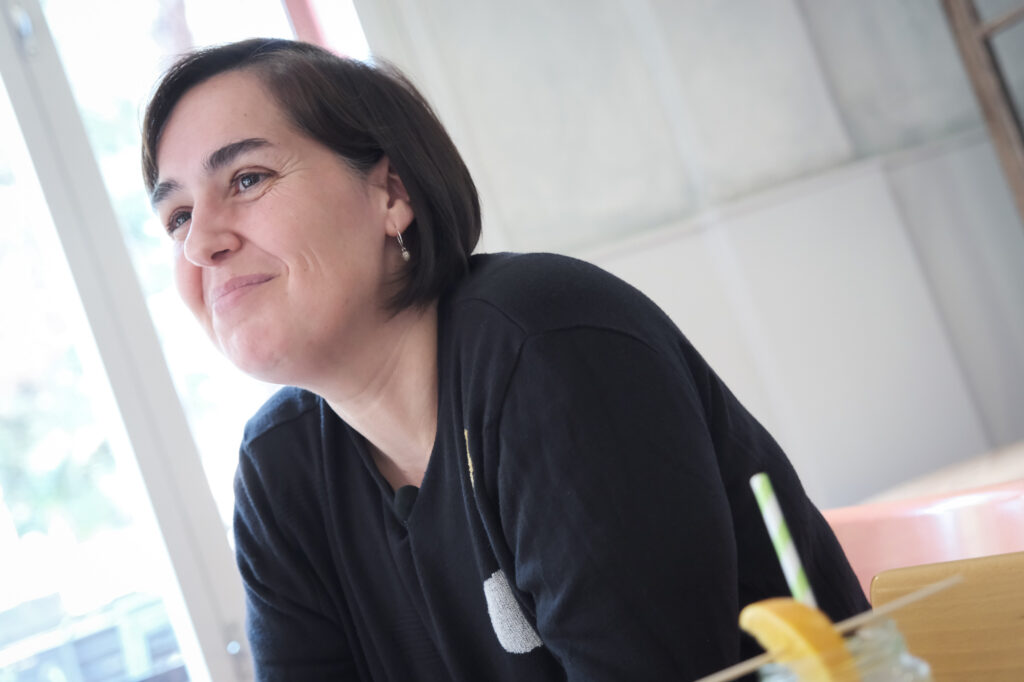 Anna Puns&iacute;, periodista i escriptora.