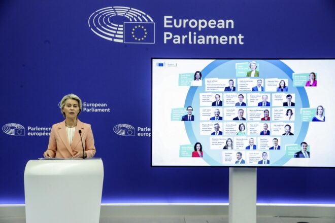 Tots els noms de la nova Comissió Europea d’Ursula von der Leyen