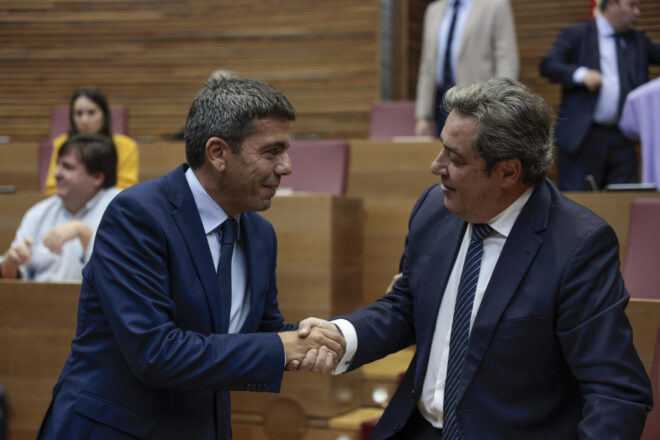 Carlos Mazón al debat de política general, seixanta setmanes i tres hores i mitja de borumballa verborreica