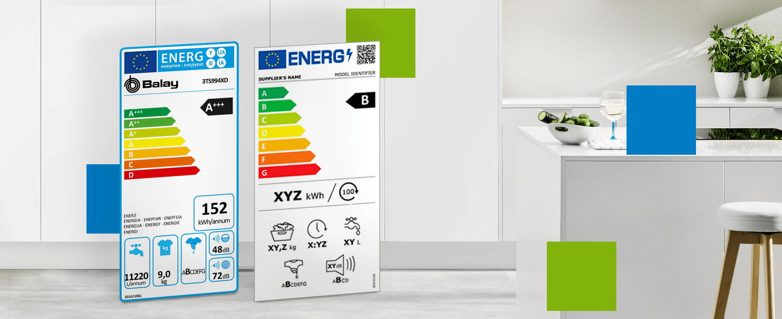 A l’hora de comprar un electrodomèstic, hem d’optar pels de més eficiència energètica, especialment en aquells que fem servir assíduament.