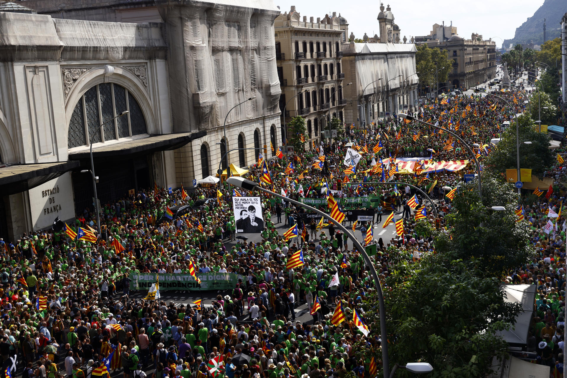 Barcelona Diada 2024 // EFE