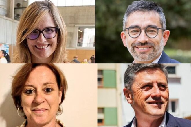 La candidatura d’ERC Foc Nou presenta els quatre portaveus