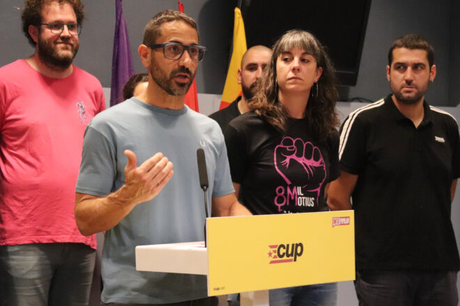 Non Casadevall es converteix en el primer secretari general de la història de la CUP