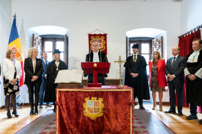 Pere Pastor esdevé el primer magistrat andorrà del TC elegit pel parlament