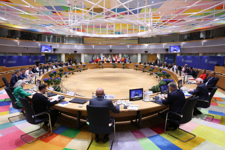 imatge d'arxiu dels dirigents de la UE.