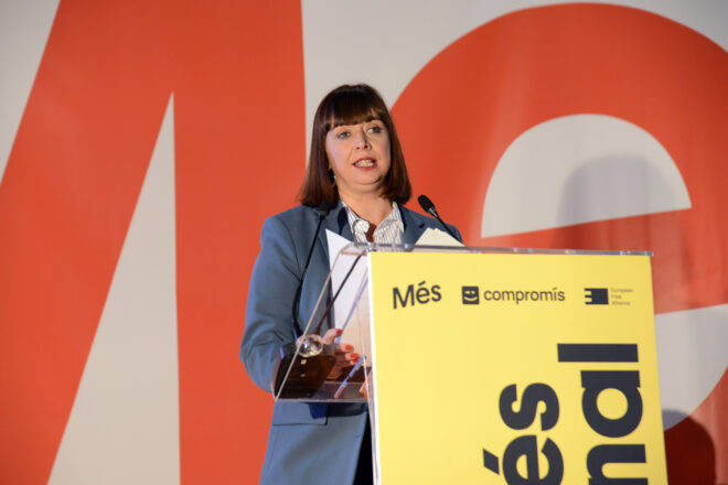 Amparo Piquer revalida com a secretària general de Més Compromís amb el 53,06% dels vots