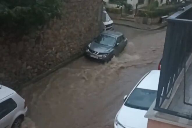 El temporal deixa trombes d’aigua i registres que s’acosten als 100 litres a Catalunya