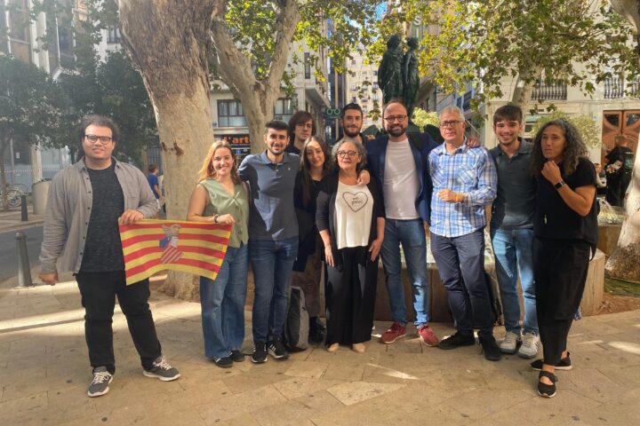 La candidatura liderada per Josep Barberà, guanyadora del congrés (fotografia: ERPV)