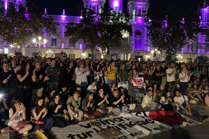 Manifestació històrica a València