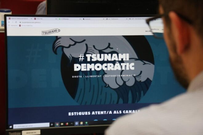 Telegram avisa que tancarà el canal del Tsunami Democràtic per inactivitat