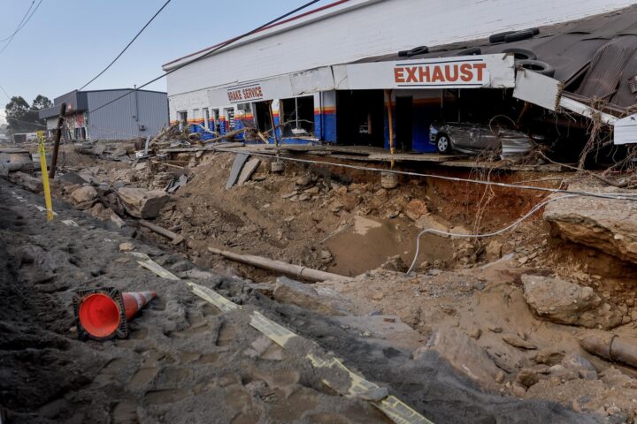 L'huracà Helene fa estralls als Estats Units