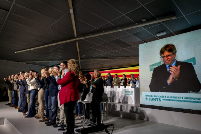 Puigdemont torna a la presidència de Junts amb el desafiament de créixer en el carril central de l’independentisme