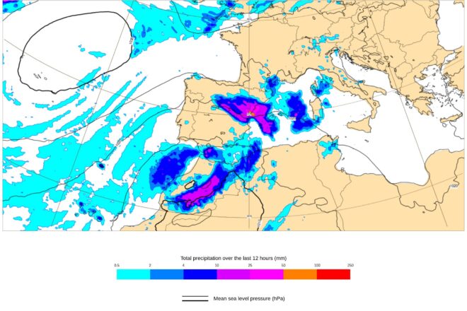 La gota freda arriba aquesta tarda a Castelló i les Terres de l’Ebre