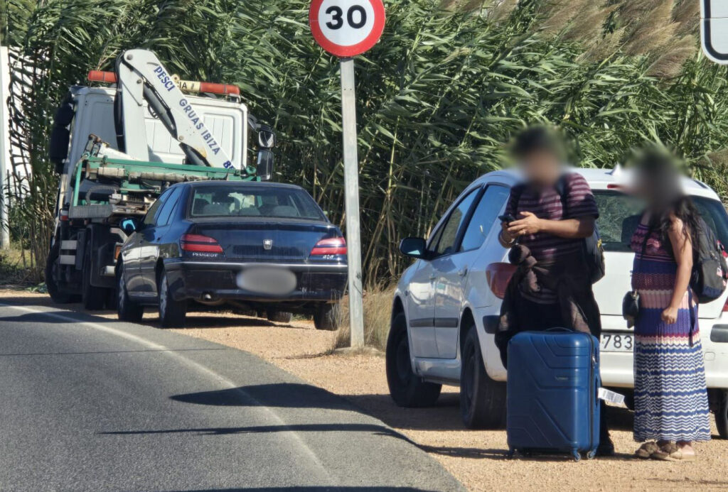 La parella que havia llogat la tenda de campanya