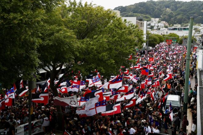 Nova Zelanda viu una protesta històrica en defensa del poble maori