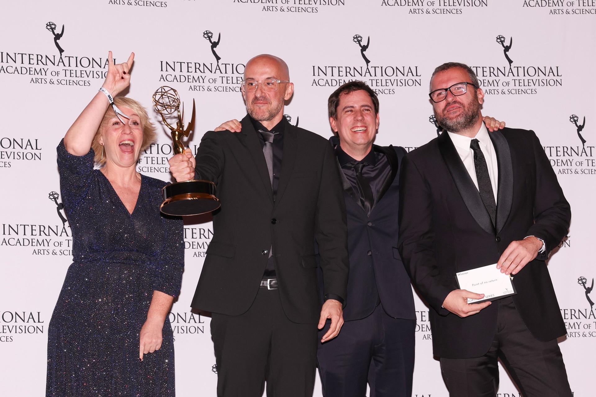 Raül Gallego s'emporta un Emmy Internacional per la sèrie 'Punt de no retorn'