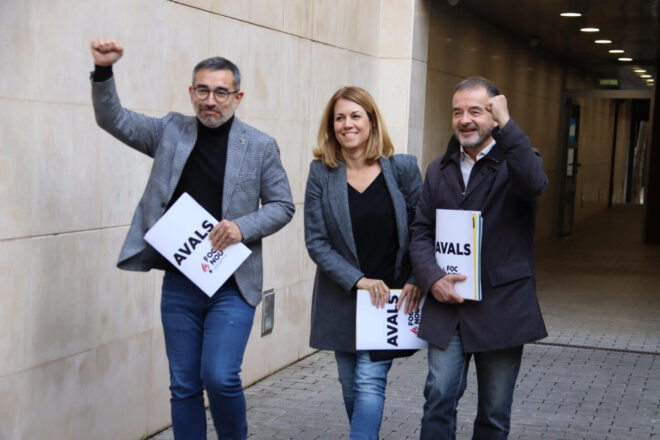 Foc Nou registra cinc-cents avals per a presidir ERC i descarta acords abans del congrés