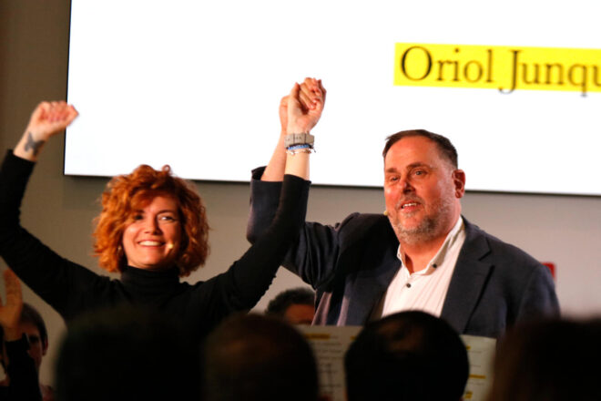 Junqueras guanya, però la presidència d’ERC es decidirà en una segona volta