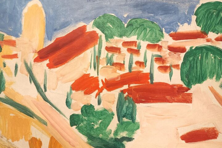 Henri Matisse, ‘Cotlliure, la platja’, 1917 (detall).