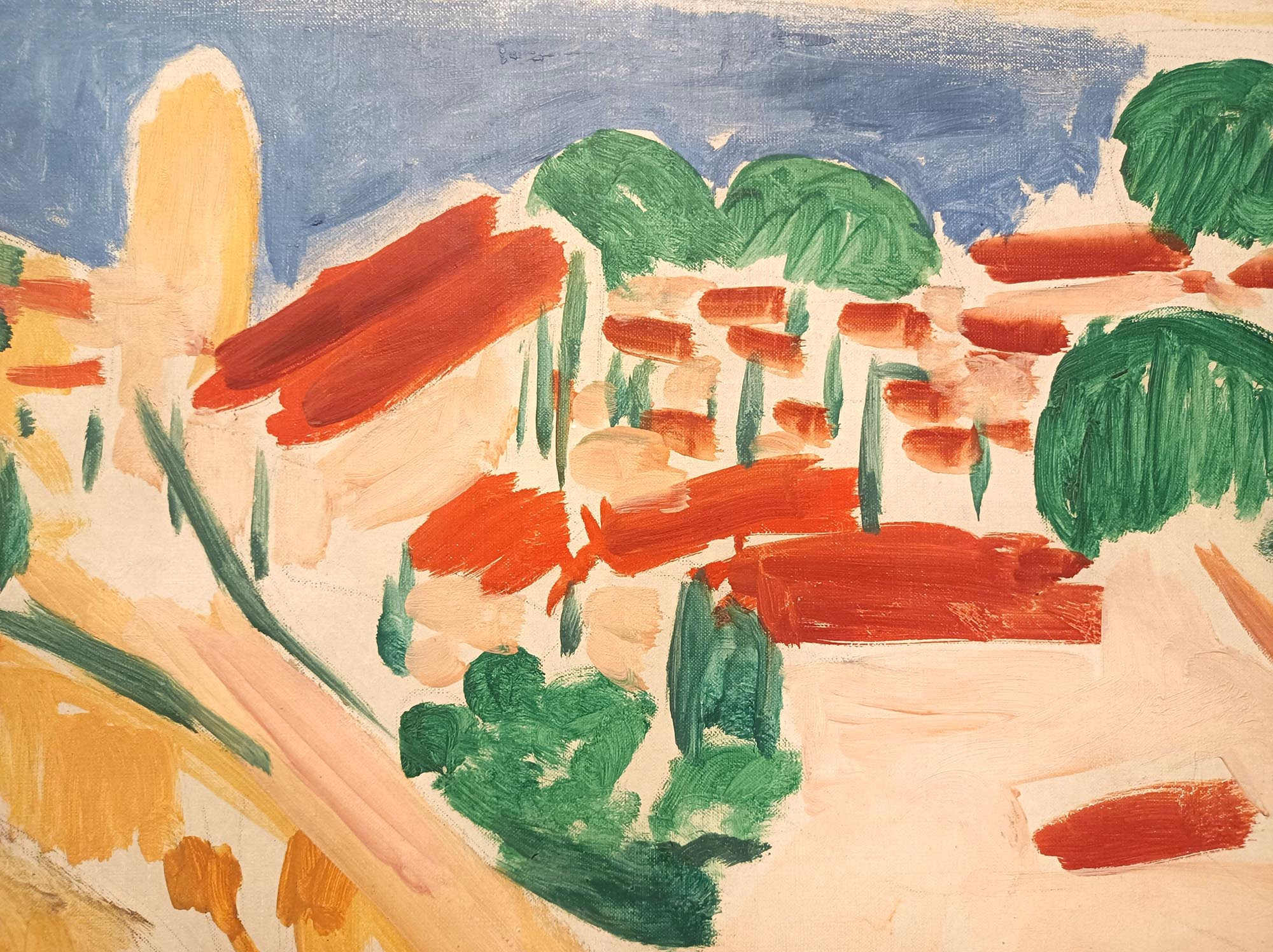 Henri Matisse, ‘Cotlliure, la platja’, 1917 (detall).