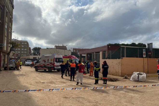 S’esfondra el sostre d’una escola a Massanassa mentre es feien tasques de recuperació amb treballadors dins