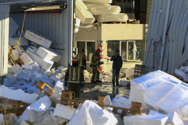 Reben l’alta dos dels ferits en l’explosió en una fàbrica d’Ibi i continuen ingressats tres