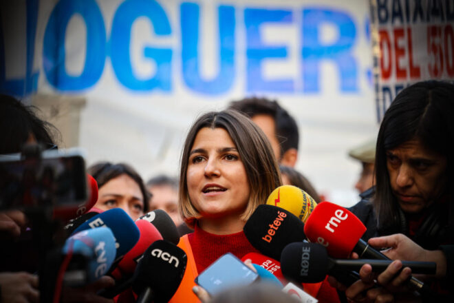 El Sindicat de Llogaters celebra l’èxit de convocatòria de la manifestació: “Comença un nou cicle polític”