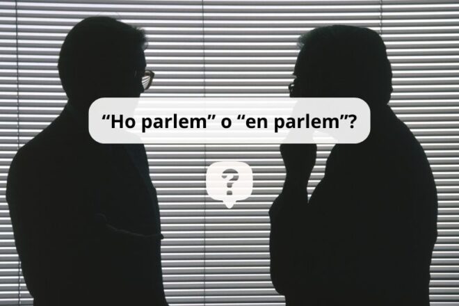 “Ho parlem” o “en parlem”?