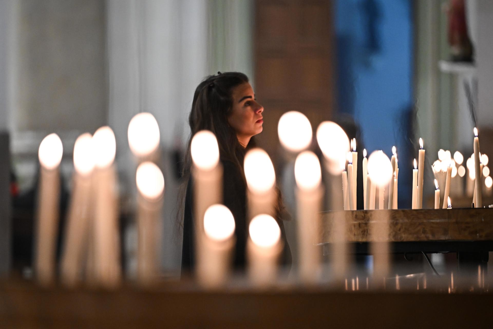 Misa de nadal a l'església de Sant Josep a El Caire