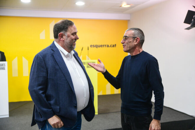 Junqueras i Godàs afronten el risc d’un resultat ajustat que compliqui l’endemà del congrés