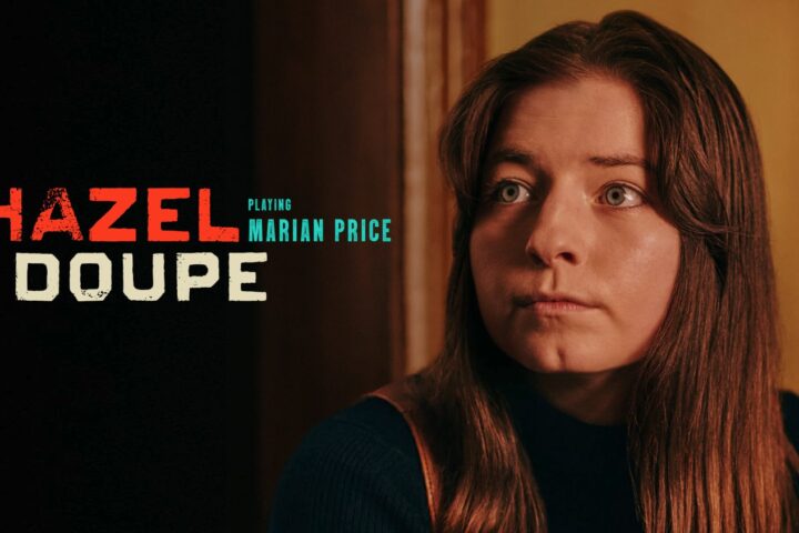 L'actriu Hazel Doupe que intepreta Marian Price a la sèrie