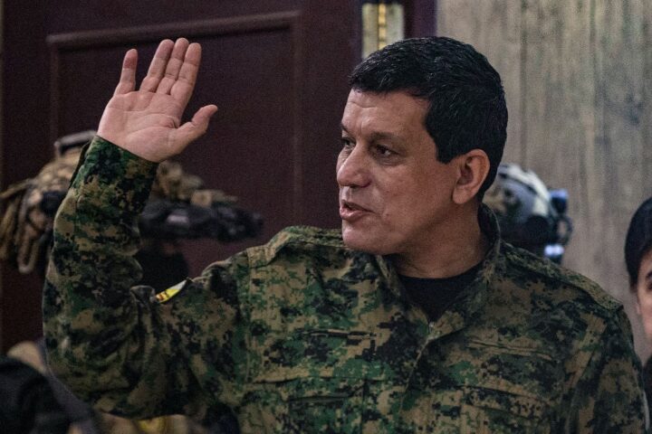 El general kurd Mazloum Abdi