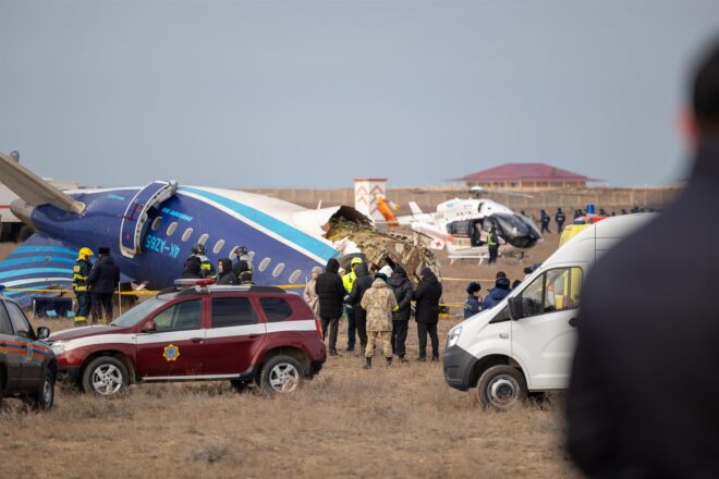 El president de l’Azerbaitjan exigeix a Rússia que confessi la seva responsabilitat del sinistre de l’avió