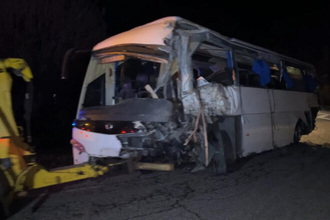 Presó provisional per al conductor de l’autobús accidentat a Portè