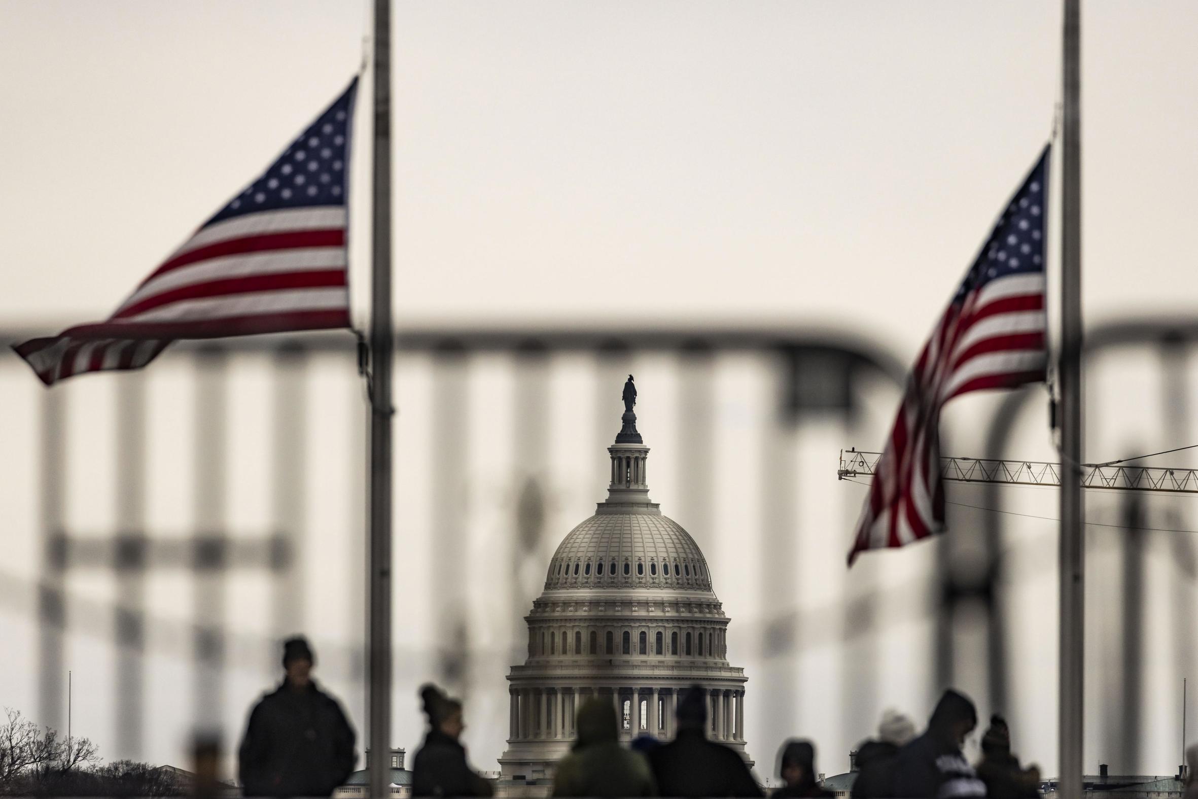 Vista del Capitoli, la seu del Congrés dels Estats Units, el gener passat (fotografia: Justin Lane/Efe).