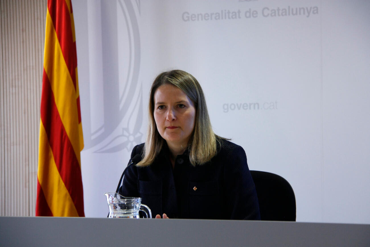 La consellera de Drets Socials i Inclusió, Mònica Martínez.